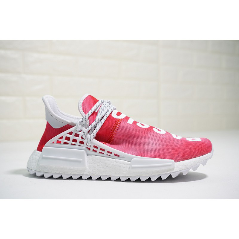 Giày PHARRELL WILLIAMS X ADIDAS NMD HUMAN RACE RED WHITE bskS