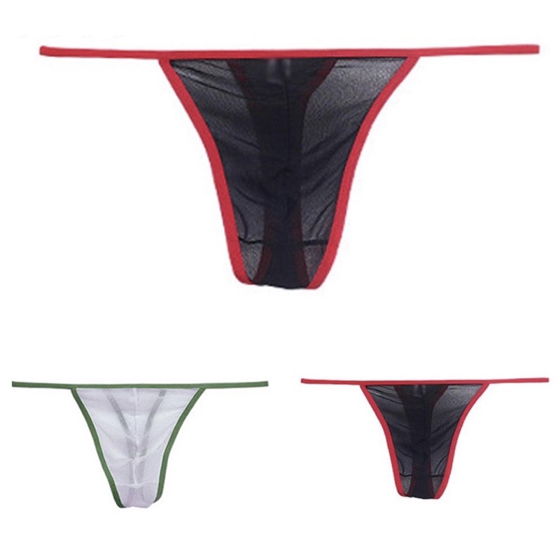 Quần lót nam lưới lọt khe lưới free size 50-70kg