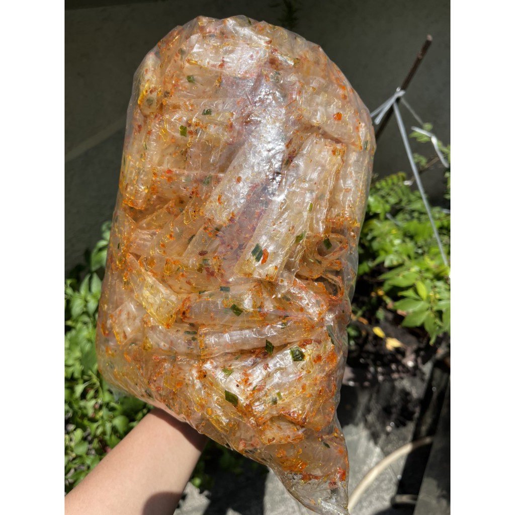 [Mã 77FMCGSALE1 giảm 10% đơn 250K] Bánh tráng trộn tép hành thập cẩm bịch khổng lồ 500gr! chính gốc Tây Ninh!!