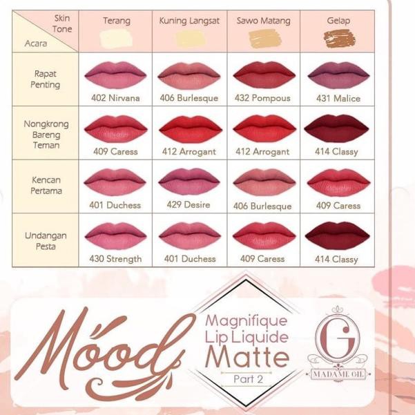 (hàng Mới Về) Son Kem Madame Gie Trang Điểm Chuyên Nghiệp | BigBuy360 - bigbuy360.vn