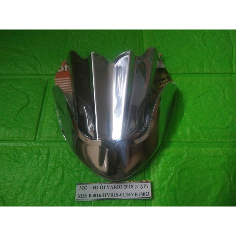Bộ ốp Mỏ và đuôi Vario 2018 inox Thái