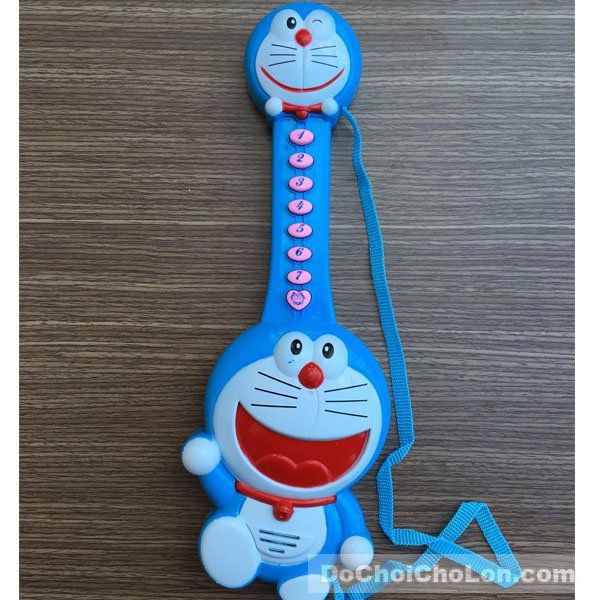 Đồ Chơi Đàn Guitar Doraemon Dùng Pin Có Nhạc Tiếng Việt