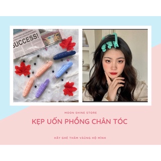 Kẹp uốn phồng chân tóc/ Lô uốn kẹp phồng không dùng nhiệt (ảnh thật)