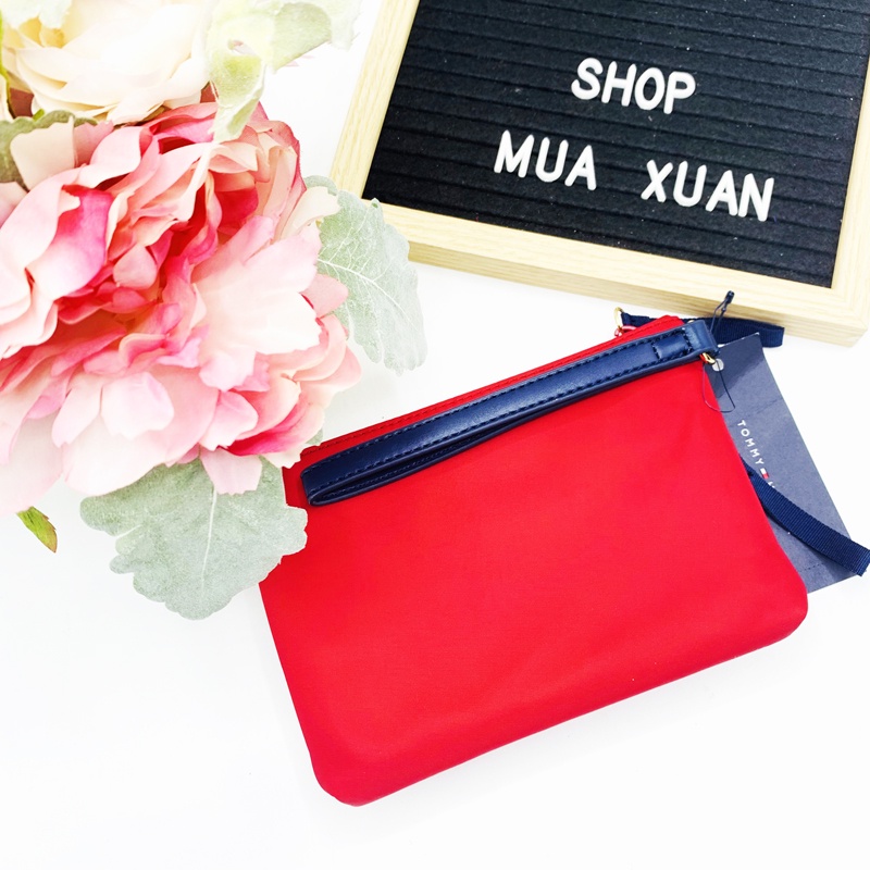 Ví Tommy Hilfiger Wristlet, Red