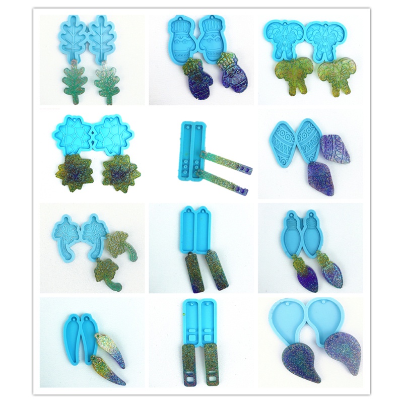 Khuôn Làm Trang Sức Bằng Resin Epoxy UV DIY