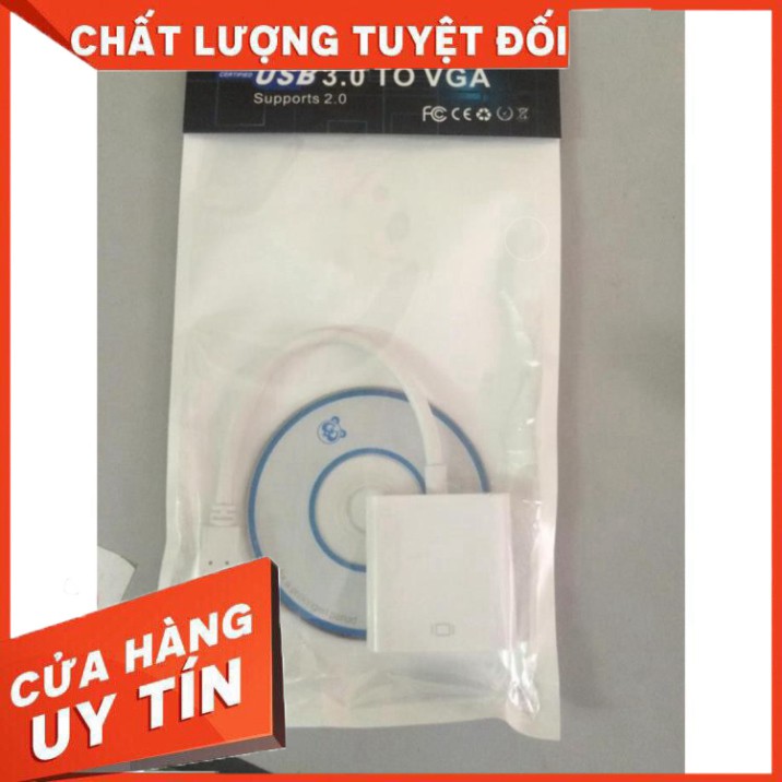 CÁP CHUYỂN USB TO VGA 3.0 ARIGATO Đảm Bảo Chất Lượng