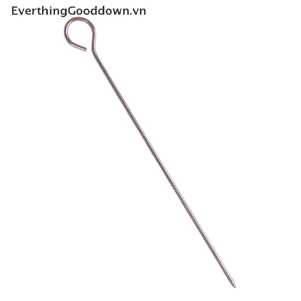 Everthingooddown 10 Xiên Nướng Thịt Hình Con Ngỗng Bằng Thép Không Gỉ