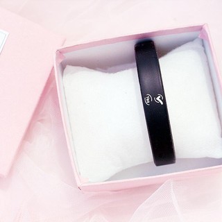 Vòng tay silicon Ulzzang Yes No MS003