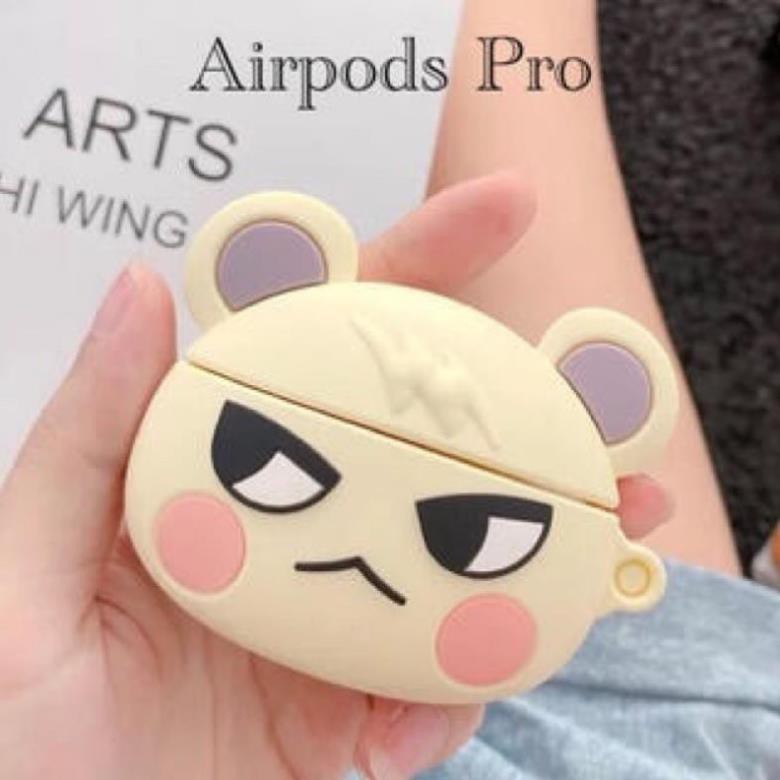 ☘️Tặng kèm dây đeo☘️Case Airpod 1 2 ...Vỏ bao bọc bear Panda đựng tai nghe không dây Gấu Trúc airpods silicon