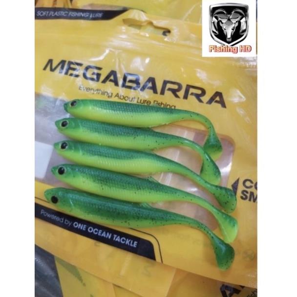 Mồi mềm Megabarra Lure Fishing 3 màu đồ câu FISHING_HD