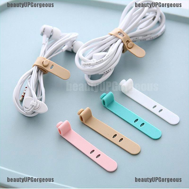 Dụng cụ quấn gọn dây cáp bằng Silicone tiện dụng