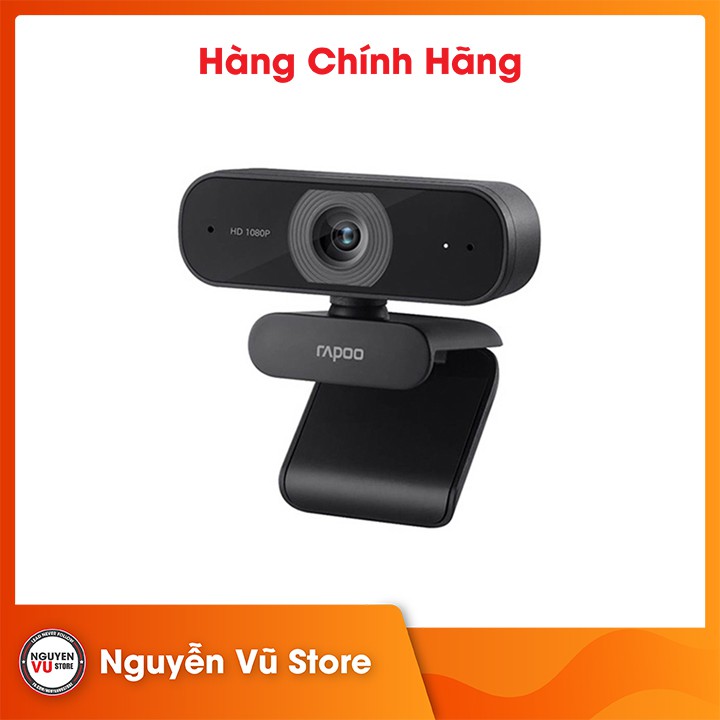 Webcam Rapoo C260 FullHD 1080p - Hàng Chính Hãng