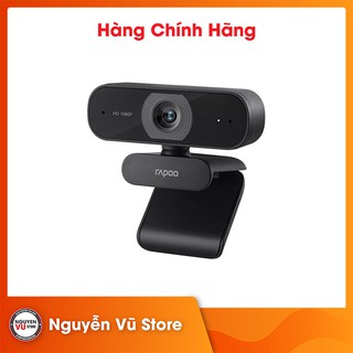 Webcam Rapoo C260 FullHD 1080p - Hàng Chính Hãng
