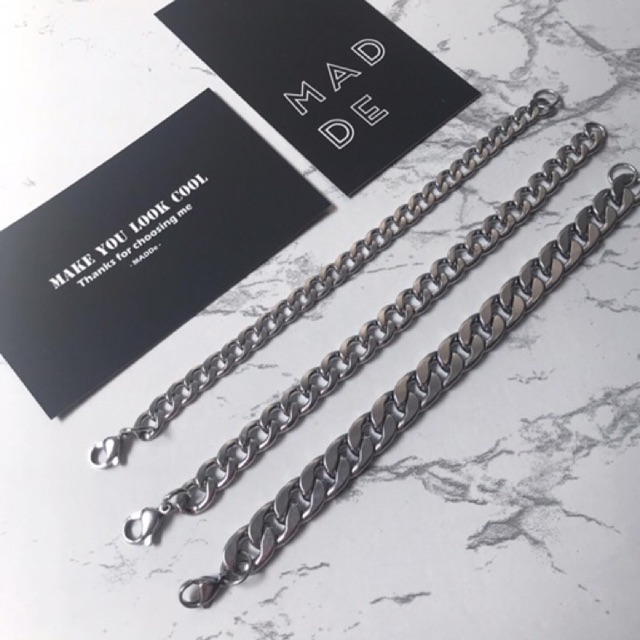 Vòng tay xích 5,6,7,8,10li / chain 5,6,7,8,10li bracelet BC7-8 / BC5-6 / 0284 | BigBuy360 - bigbuy360.vn