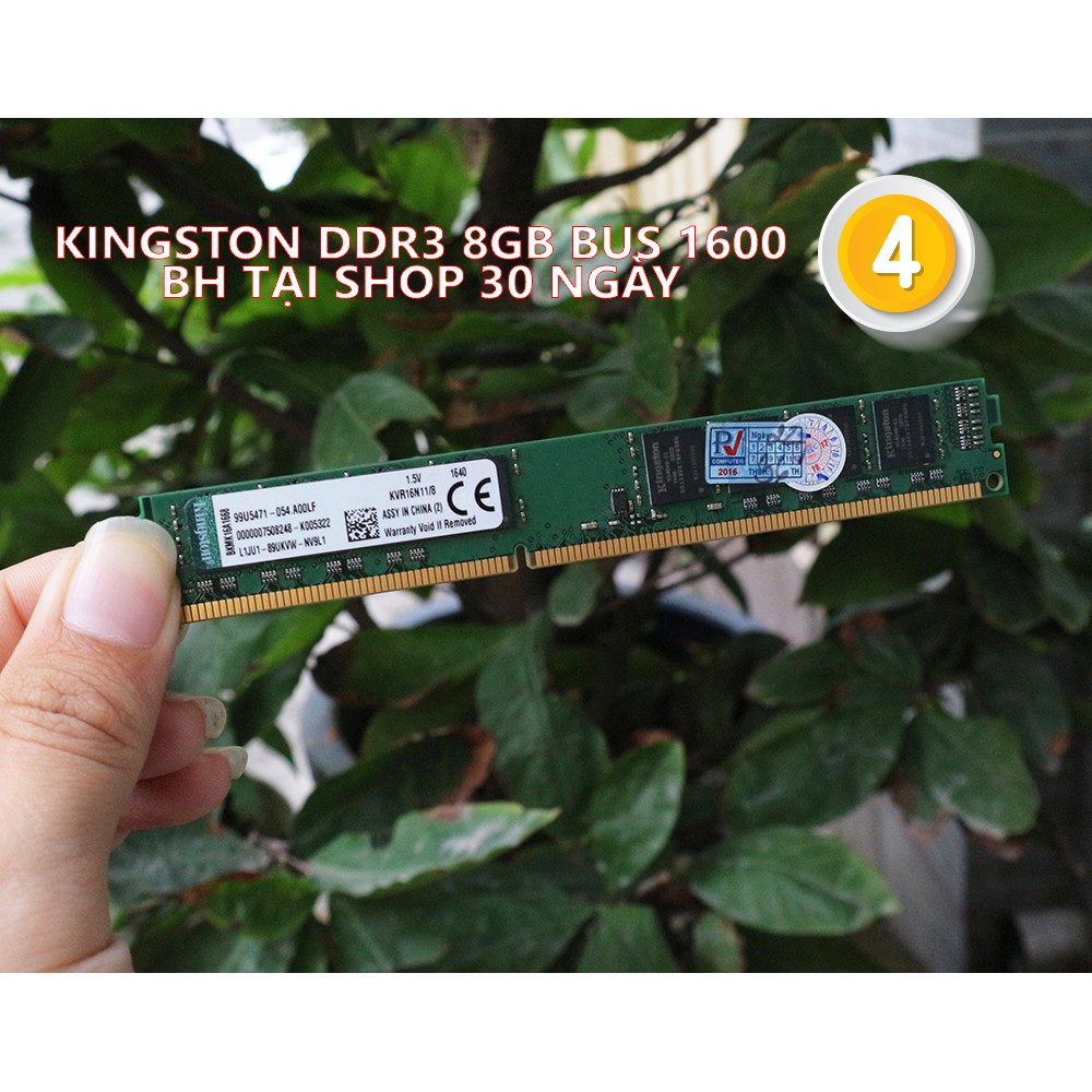 [HÀNG CHÍNH HÃNG] RAM PC 4GB/8GB DDR3 BUS 1333 1600 Kingston, Gskill, Team, Kingmax