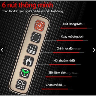 Gối Massage Cổ, Vai Gáy, Máy Mát Xa Lưng và Cổ Hồng Ngoại 5.0