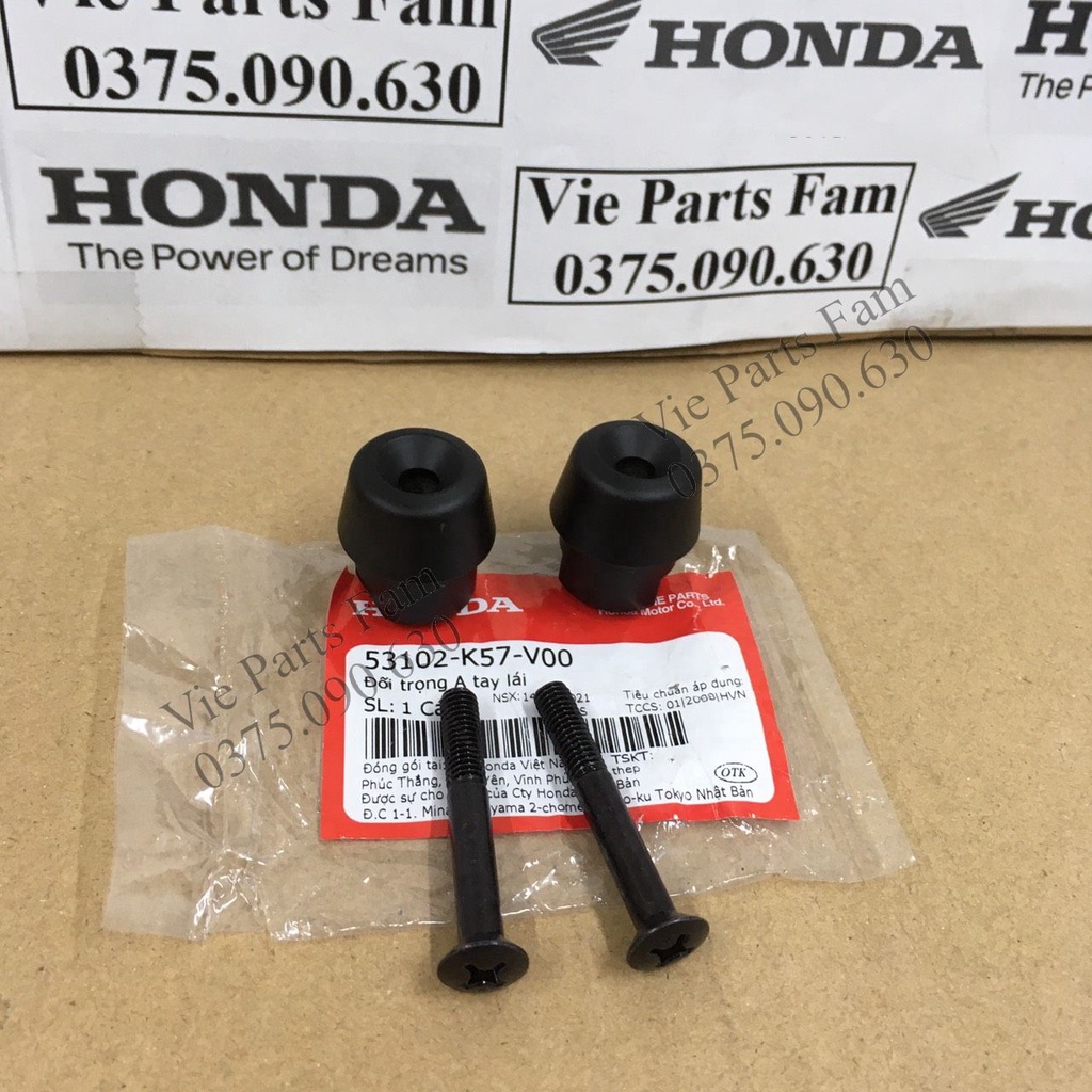 Cặp gù tay lái xe Honda Blade 110 / Wave A 110 - hàng chính hãng Honda mới 100%