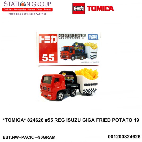 Mô Hình Xe Hơi Tomica 824626 55 Reg Isuzu Giga Potato 19