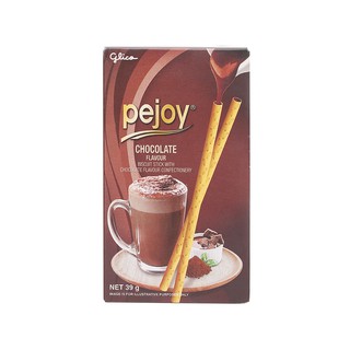 Bánh que Glico Pejoy nhân kem socola hộp 39g