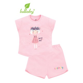Lullaby - Bộ áo cộc tay cài vai BG - NH618-619P - BST SẮC MÀU LULLABY