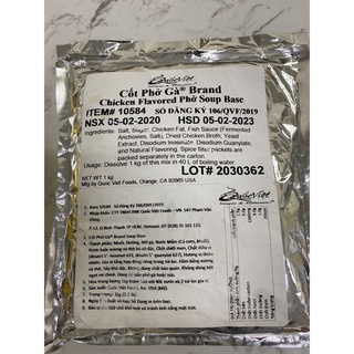 Cốt phở gà quốc việt loại 1kg bán quán 40l nước