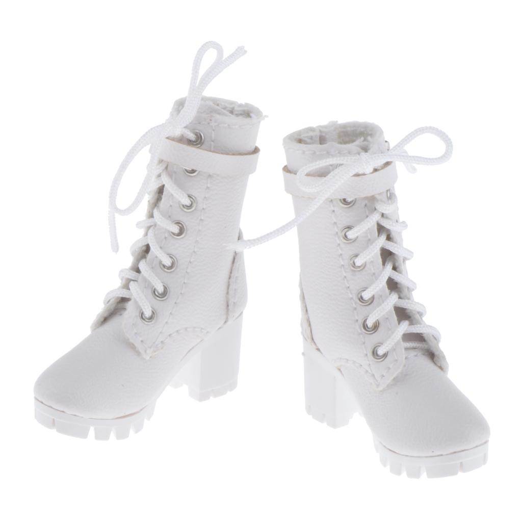 Giày Boot Cao Gót Tỷ Lệ 1: 6 Dành Cho Búp Bê 12 Inch