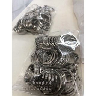 (Loại dày xi tốt) KHOEN MÓC KHÓA CAO CẤP 3CM (BỊCH 100 CÁI)