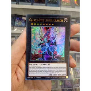 Thẻ Bài Lẻ YugiOh! Mã DLCS-EN125 - Galaxy-Eyes Cipher Dragon - Ultra Rare - 1st Edition