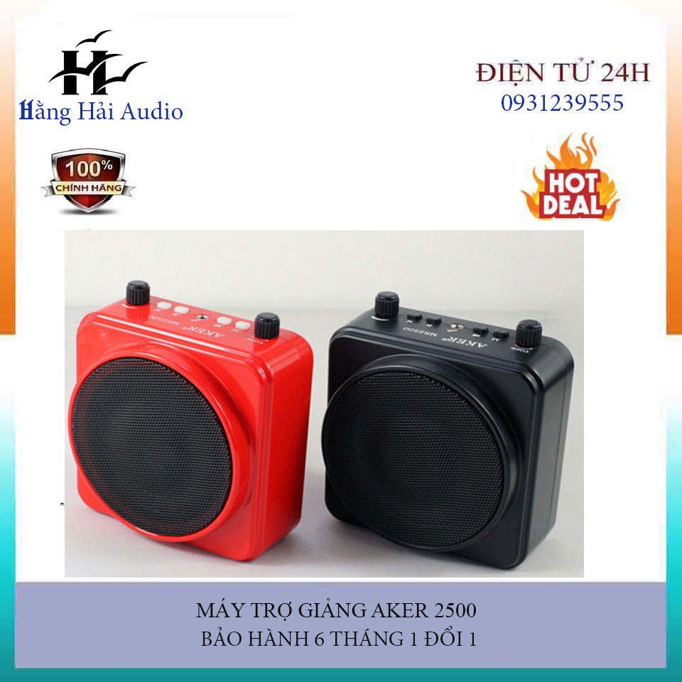 ⚡⚡⚡Máy trợ giảng AKER MR 2500( có bluetooth ) HÀNG CHÍNH HÃNG ⚡⚡⚡