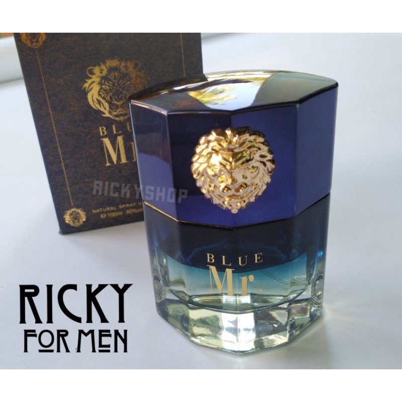 Nước Hoa Nam Chính Hãng Đầu Sư Tử BLUE DARK Mr SELLION 100Ml