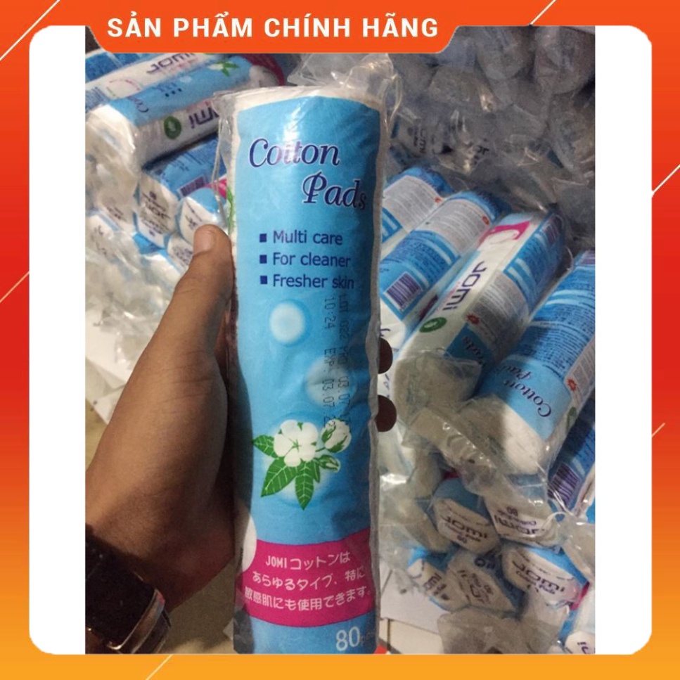 Bông Tẩy Trang Jomi nhật 80 miếng vs 120 miếng