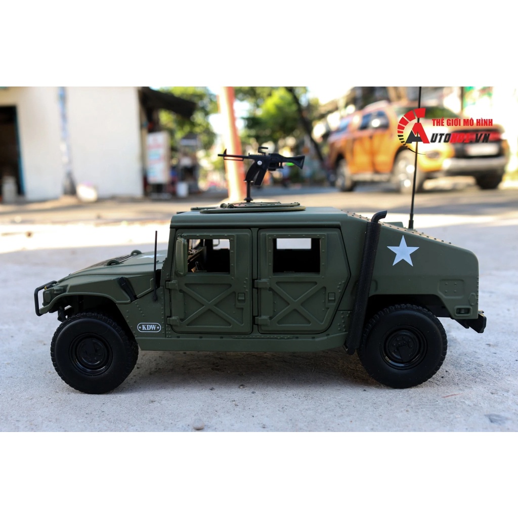 MÔ HÌNH XE BỌC THÉP QUÂN SỰ HUMMER HUMVEE 1:18 KAIDIWEI 1469