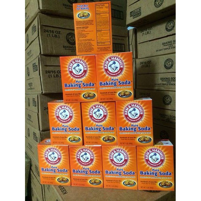 Bột Baking Soda Đa Công Dụng Arm & Hammer 454g của Mỹ HSD 2022