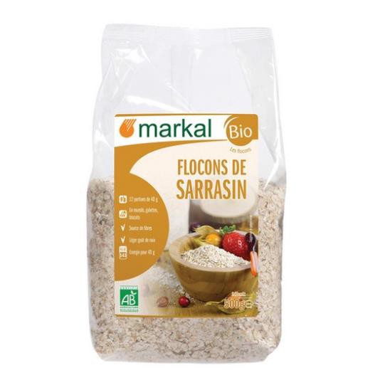 Kiều mạch cán dẹp hữu cơ Markal 500g ( có gói tách lẻ 100g)
