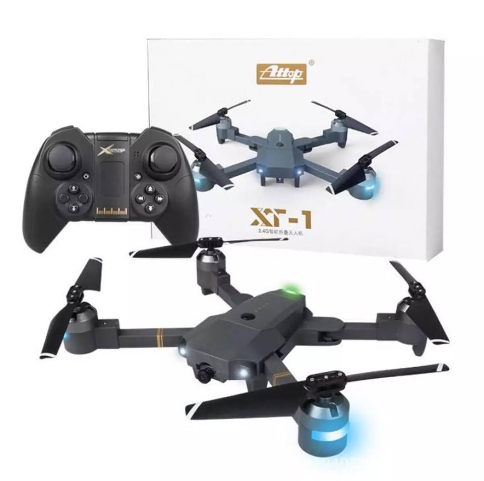 Flycam XT-1 Động Cơ Mạnh,Camera Chống RungMáy Bay Điều Khiển Từ Xa Xt-1 Kết Nối Wifi Quay Phim Chụp ảnh Full Hd 720P