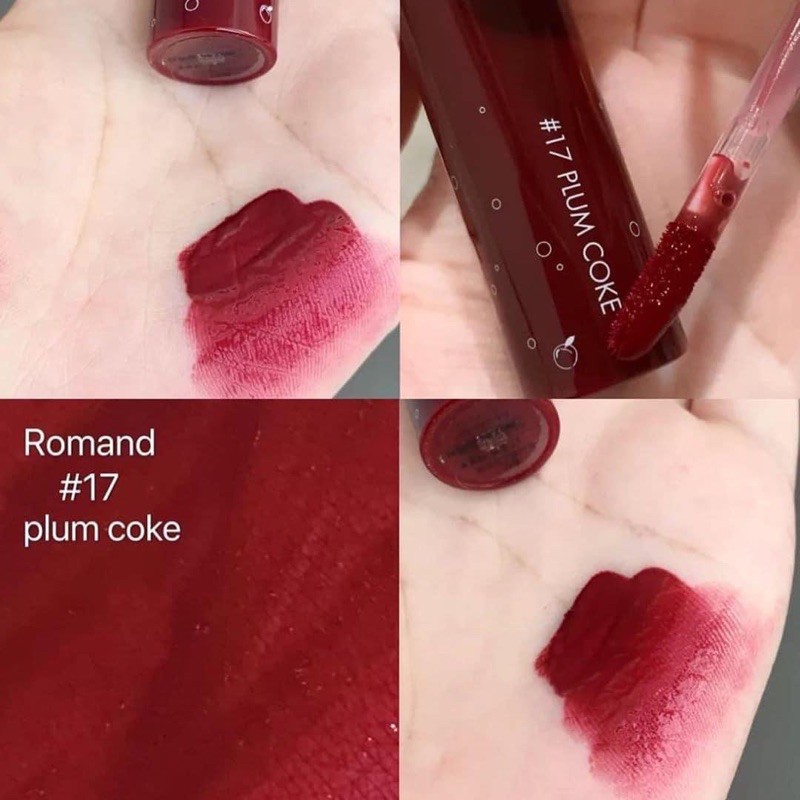 Son Tint Bóng Romand New Juicy Lasting 17 Plum Coke Đỏ Mận | BigBuy360 - bigbuy360.vn