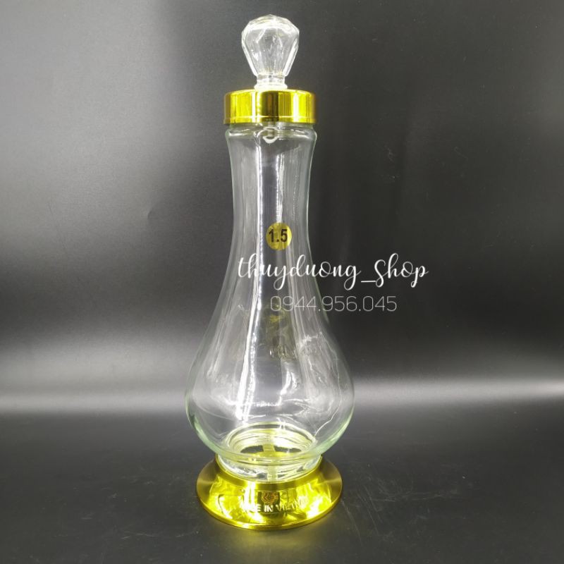 Bình Ngâm ruou 1,5 lít  Thủy tinh cao cấp hàng Việt Nam