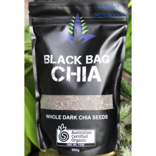 HẠT CHIA ÚC BLACK BAG CHIA – gói 500g