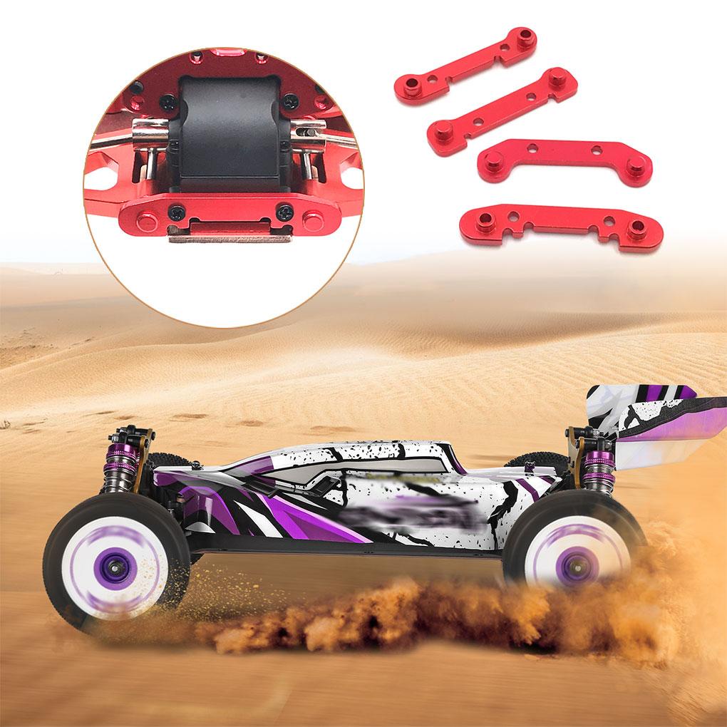 Set 4 Cánh Tay Xích Đu Bằng Kim Loại Thay Thế Cho Xe Điều Khiển Từ Xa Wltoys 124016 124017