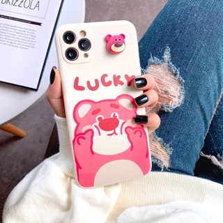 ỐP LƯNG GẤU HỒNG LUCKY NỔI IPHONE SAMSUNG VIVO OPPO XIAOMI ( Chỉ 2-3 ngày có hàng)
