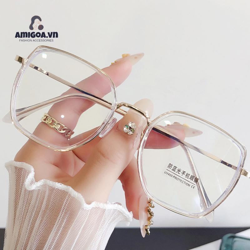 ✨✨Mắt Kính Gọng Tròn Lớn Thời Trang Dành Cho Nữ