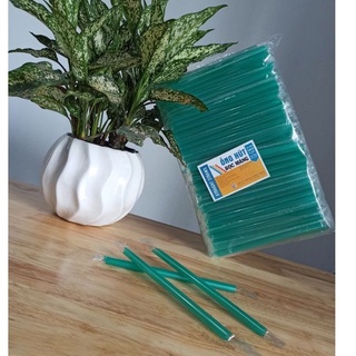 0.5kg Ống Hút Nhọn Phi 6 Phi 8 Phi 12 Bọc Màng OPP uống cafe sinh tố trà sữa trân châu lynhuaanphu