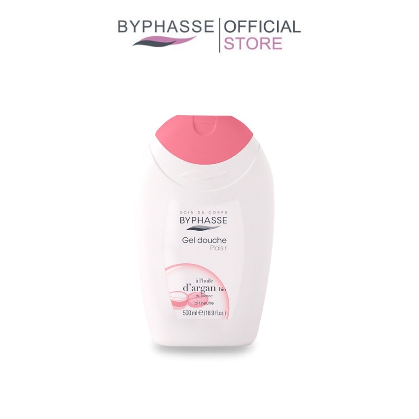 Sữa Tắm Gel Byphasse - Chiết Xuất Tinh Dầu Argan Giúp Làn Da Mịn Màng Căng Bóng Tự Nhiên - S+Care