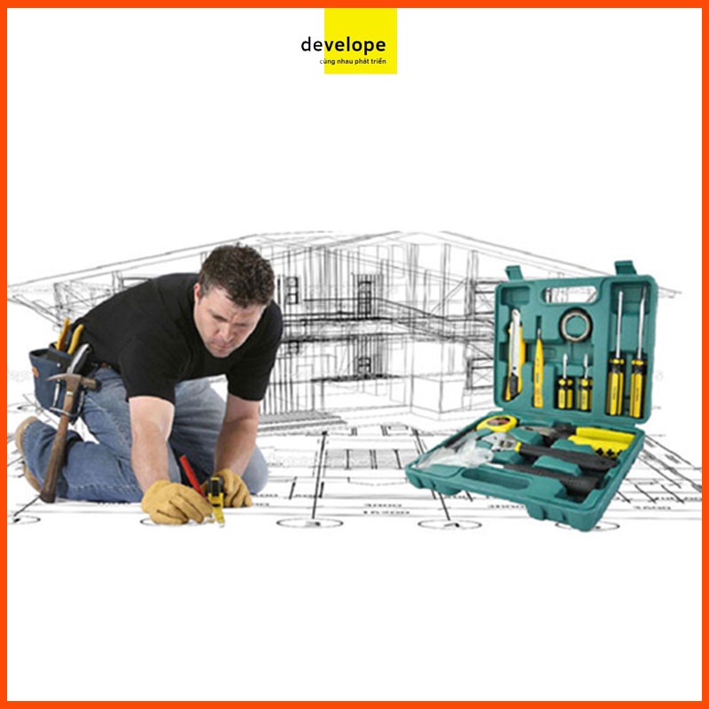 Bộ đồ nghề sửa chữa đa năng 12 món - DEVELOPE