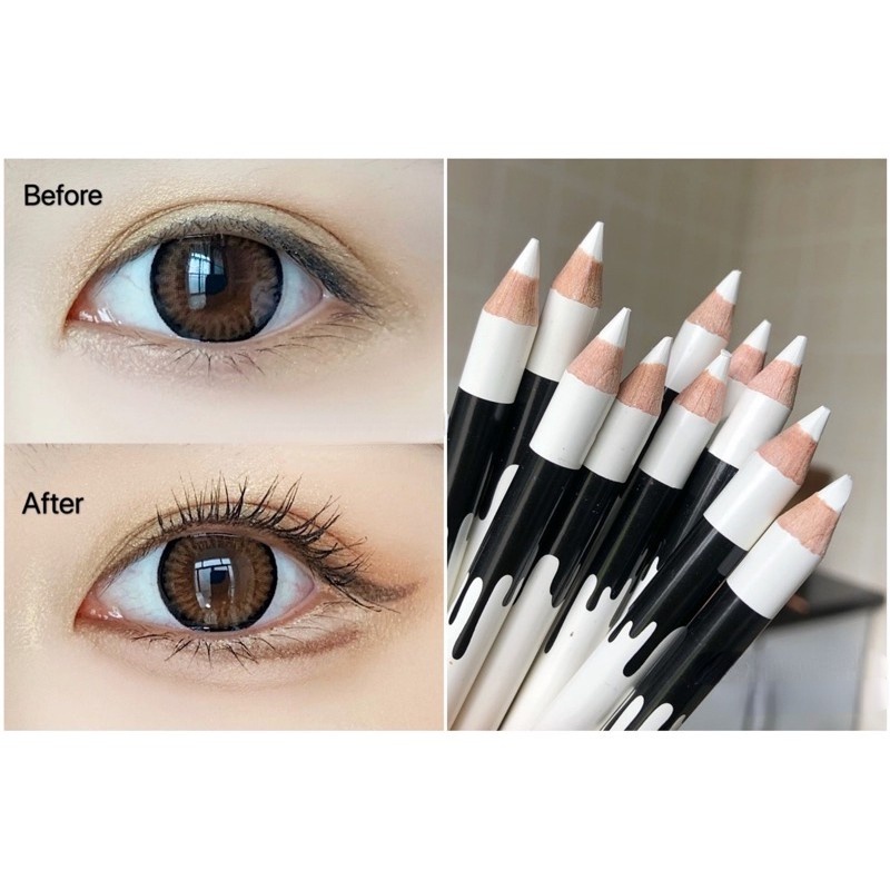 Bút Kẻ Mắt Màu Trắng Chất Lượng Cao