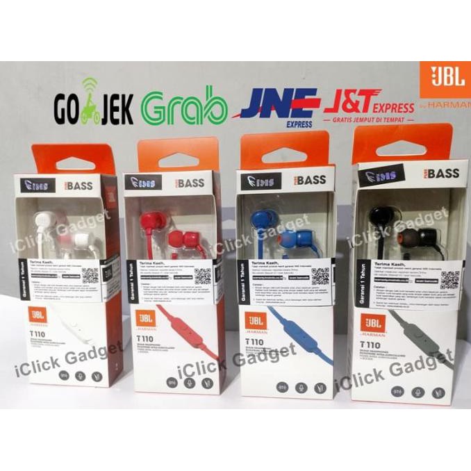 Tai Nghe Nhét Tai Jbl T110 Có Mic 100% Chính Hãng | BigBuy360 - bigbuy360.vn
