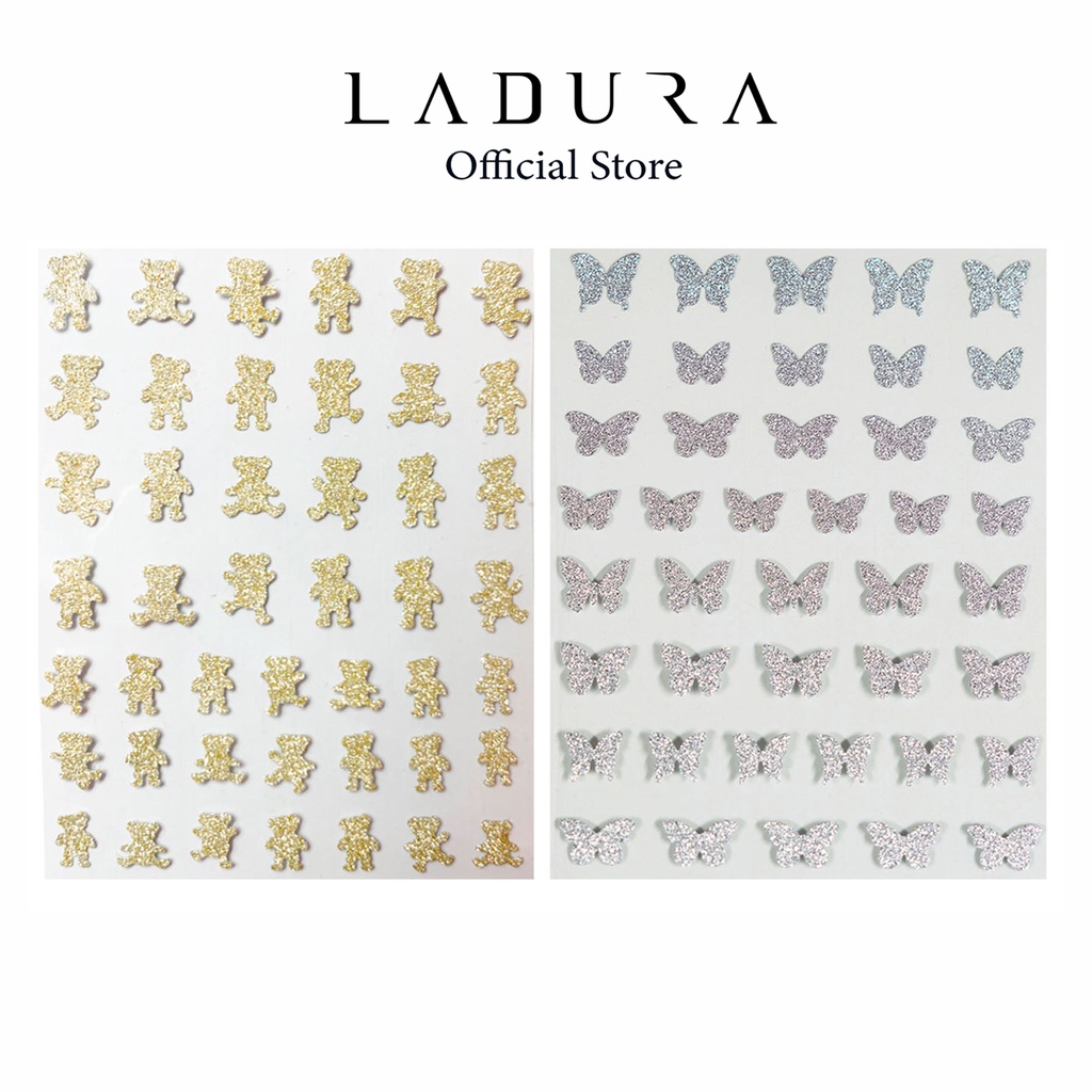 Sticker nail nhũ flash LADURA