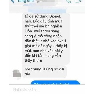 Nước hoa tình ái Dionel