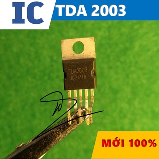 Ic âm thanh tda 2003 mới 100% 3.5a/18vac/28vdc/10w 5 chân