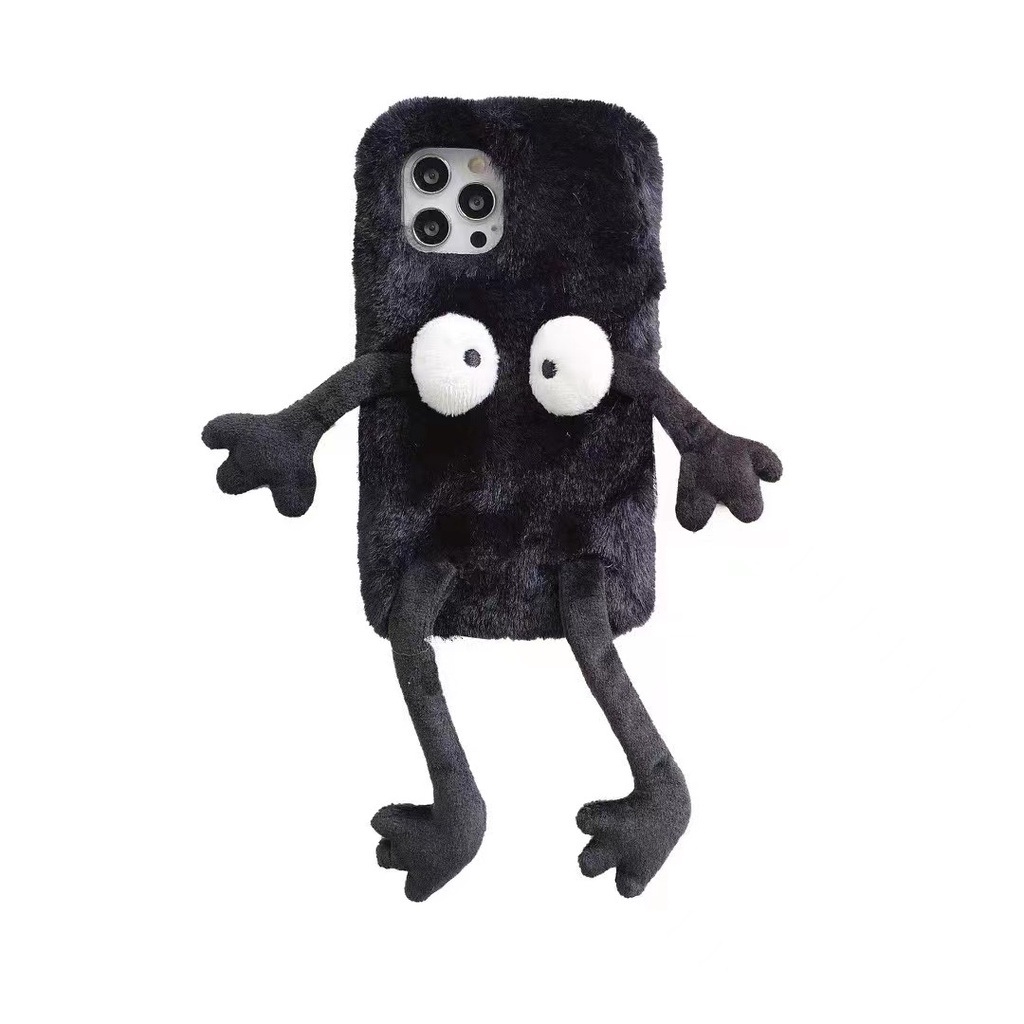 Ốp điện thoại hình bùi nhùi đáng yêu thích hợp cho Iphone 13 13pro Max11 Pro Max Xs M